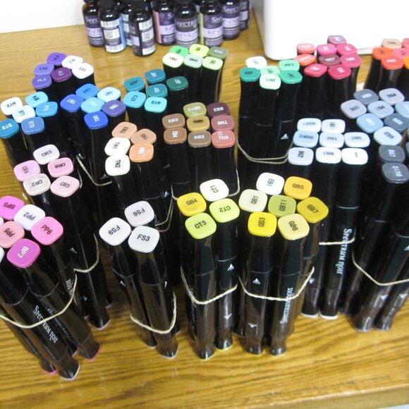 128 Spectrum Noir Alcohol Markers Crafters Companion - Picture 1 of 9